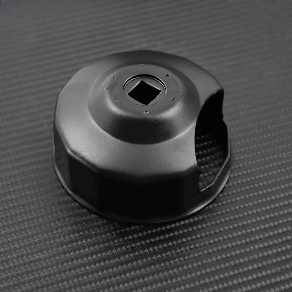 

Для Harley Sportster 883 Touring Dyna Super Glide FXD Street Bob мотоциклетная торцевая крышка стиль ключ для масляного фильтра 76 мм черная сталь