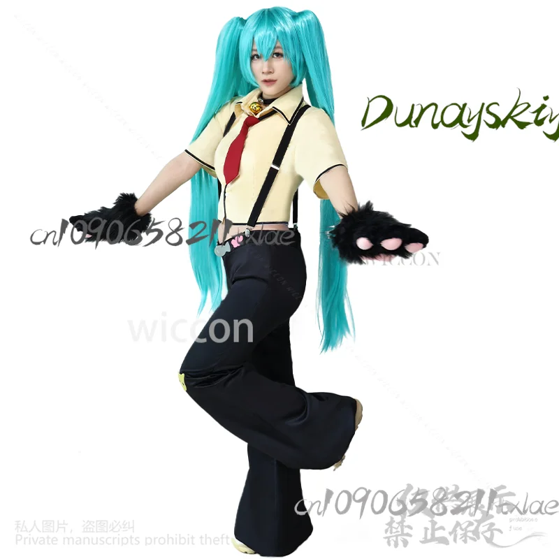 Anime Project Sekai Mooie kat cosplay kostuum pruik lolita FURRY kawaii Jirai Kei Miikuuu Bretels Neeko Halloween cosplay