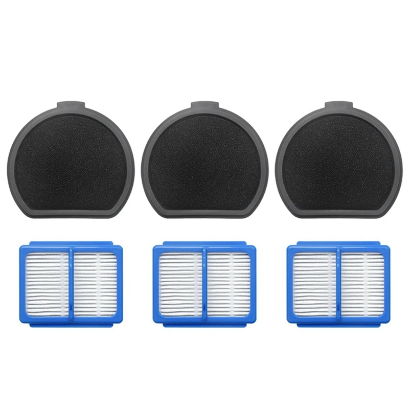 B59B 6-Pack HEPA Filter Replacement for AEG QX9-1-50IB ASKQX9 Vacuum Cleaner, Parts Accessories