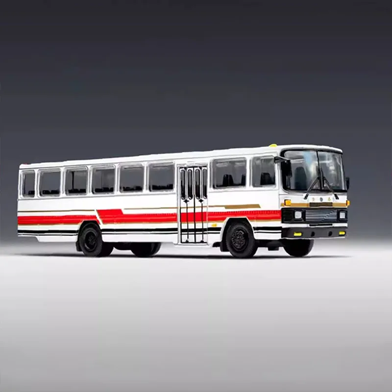 دييكاست الأصلي 1:110 مقياس أحمر أسود الذهب حافلة محاكاة سبيكة سيارة نموذج جمع الديكور لعبة هدية تذكارية العرض