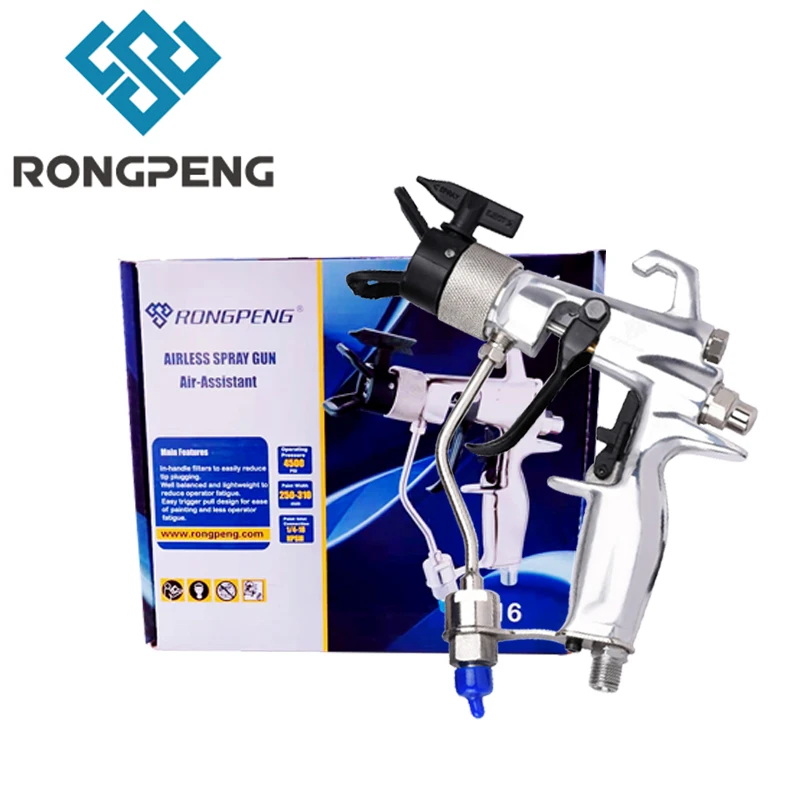 RONGPENG mini Airless Paint Spray 816 4500PSI High Pressure Paint Sprayer With 517 Tip Nozzle Guard Pump Spray Machine