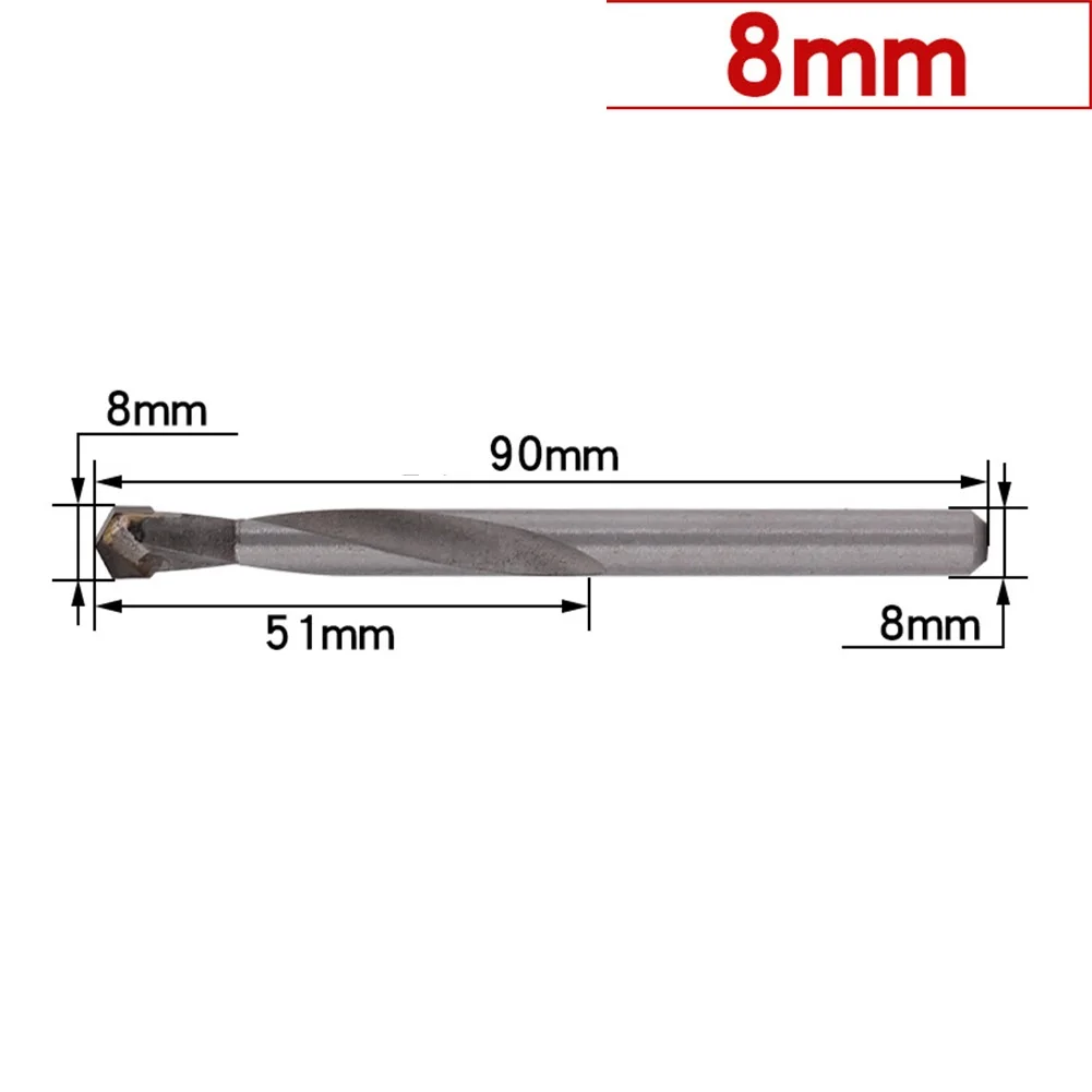 Punta da trapano in carburo di Tungstens solido da 3-10 MM per trapano in metallo duro CNC T con punta da trapano s metalli trapano in acciaio al tungsteno strumento per la lavorazione dei metalli