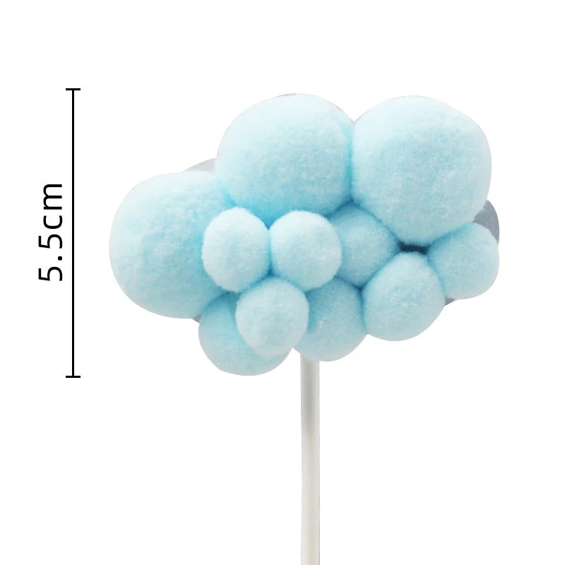 Pilot-Bären-Kuchendekorationen: Bären fliegen das Flugzeug mit Wolken, Sternen und Leiter für Kinder, alles Gute zum Geburtstag, Babyparty-Dekorationsrequisiten – Detail 18