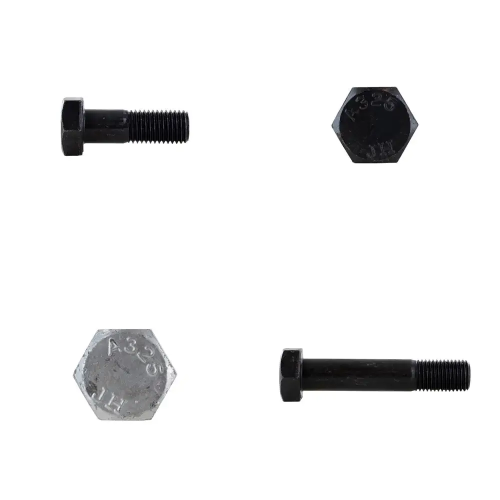 

Heavy Hex Structural Bolts 7/8-9 x 2-3/4 25 Pack Plain Finish - Type 1, Heavy Duty Construction Fasteners