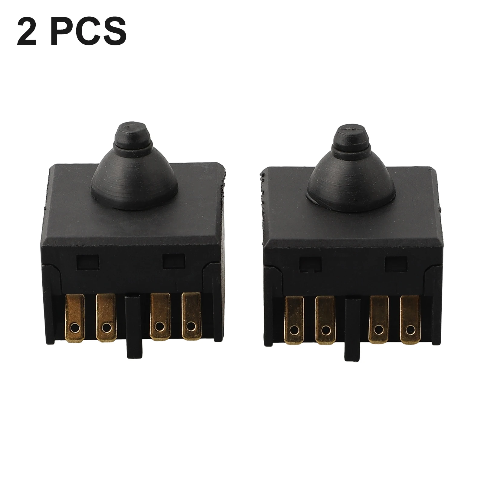 2PCS Replacement Push Button Switch For Angle Grinder 100 Polisher Accessory Power Tools Parts Accessories
