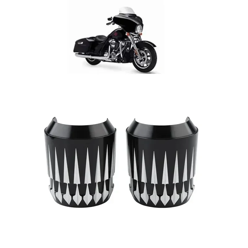 

Крышки ползунка нижней вилки мотоцикла для Harley Touring Electra Street Glide 1984-2013 FLHT FLHR FLHX FLTR 1984-2013