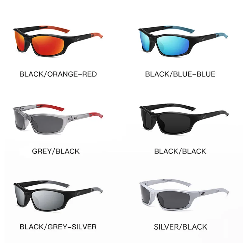 Sports Polarized Sunglasses European and American Cross-border Popular Outdoor Cycling Glasses Windproof Sunglasses Wholesale