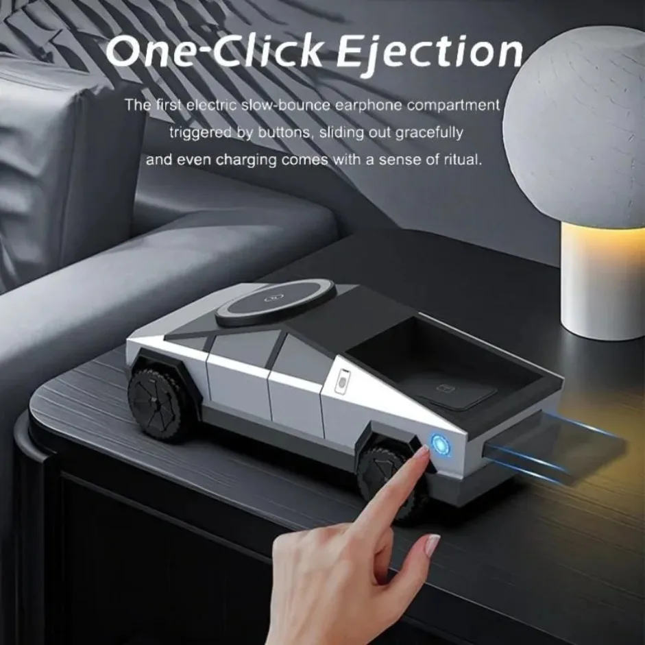 Magnetyczna ładowarka bezprzewodowa 3 w 1, uchwyt samochodowy na telefon kompatybilny z MagSafe iPhone 16 15 14 Apple Watch 10~2 SE AirPods Pro, ładowarka do gier