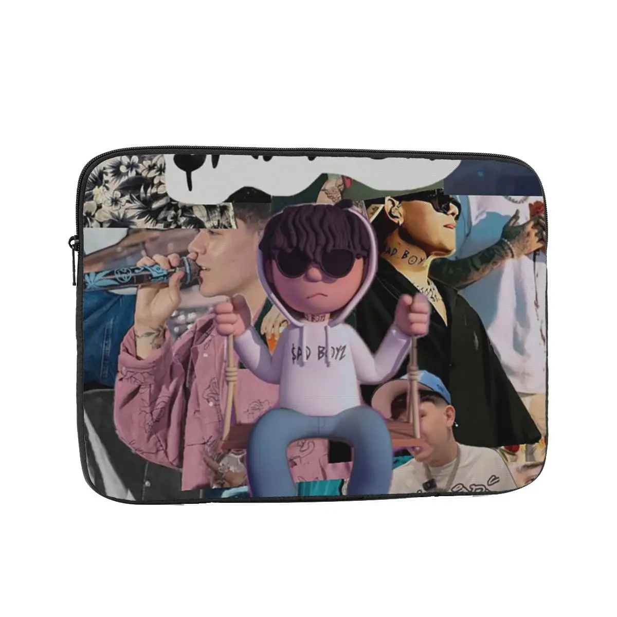 Junior H Merch Sad Boyz Notebook Laptop Bag Case Pouch 10 12 13 15 17 Inch Notebook Sleeve Cover Bag Tablet Shockproof Case Bag