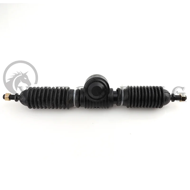 320mm Go Kart Threaded DIY Professional Parts Metal Vehicle Accessories Steering Gear Pinion Assembly Durable Solid Shaft Rack