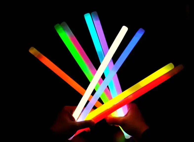 New  Large 15 350mm concert neon Christmas decorations flash stick luminous stick glow stick Party ornament