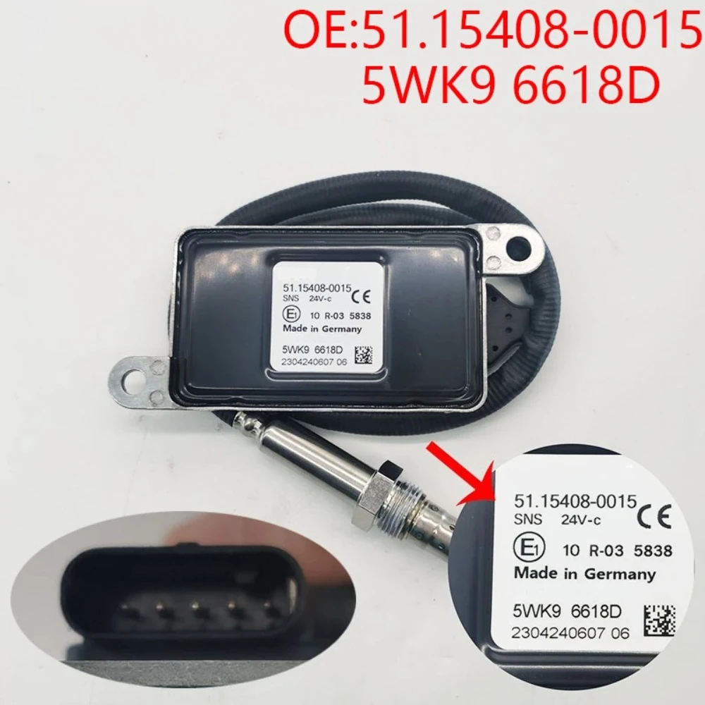 

Original High Quality New For 5WK96618D 51.15408-0015 5WK96618B 51154080015 Nox Oxygen Sensor For MAN TGA TGL TGM TGS TGX Truck