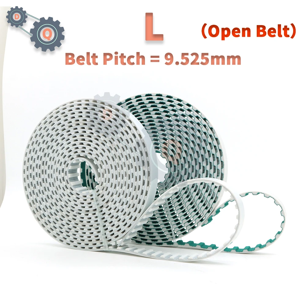 

Open Belt L PU L Synchronous Belt Width 10mm 15mm 20mm 25mm 30mm Polyurethane With Belt Steel Wire L Open Belt PU L Timing Belt