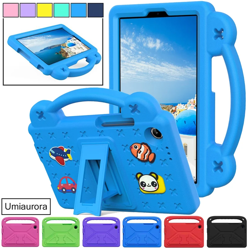 

Для Lenovo Tab One 8,7 "K9 8,7 дюйма TB305FU TB305XU детский противоударный чехол для планшета из ЭВА с мультяшной ручкой и подставкой, защитный чехол Funda