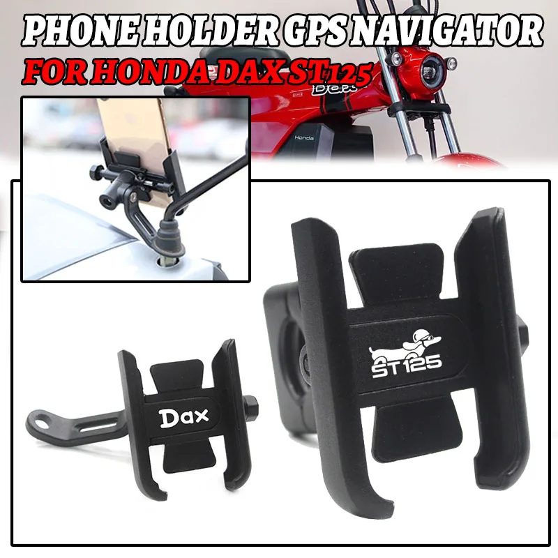 

For HONDA DAX ST125 ST 125 ST DAX125 125ST DAXE Motorcycle Expansion Handlebar Mobile Phone Stand Holder GPS Bracket Accessories