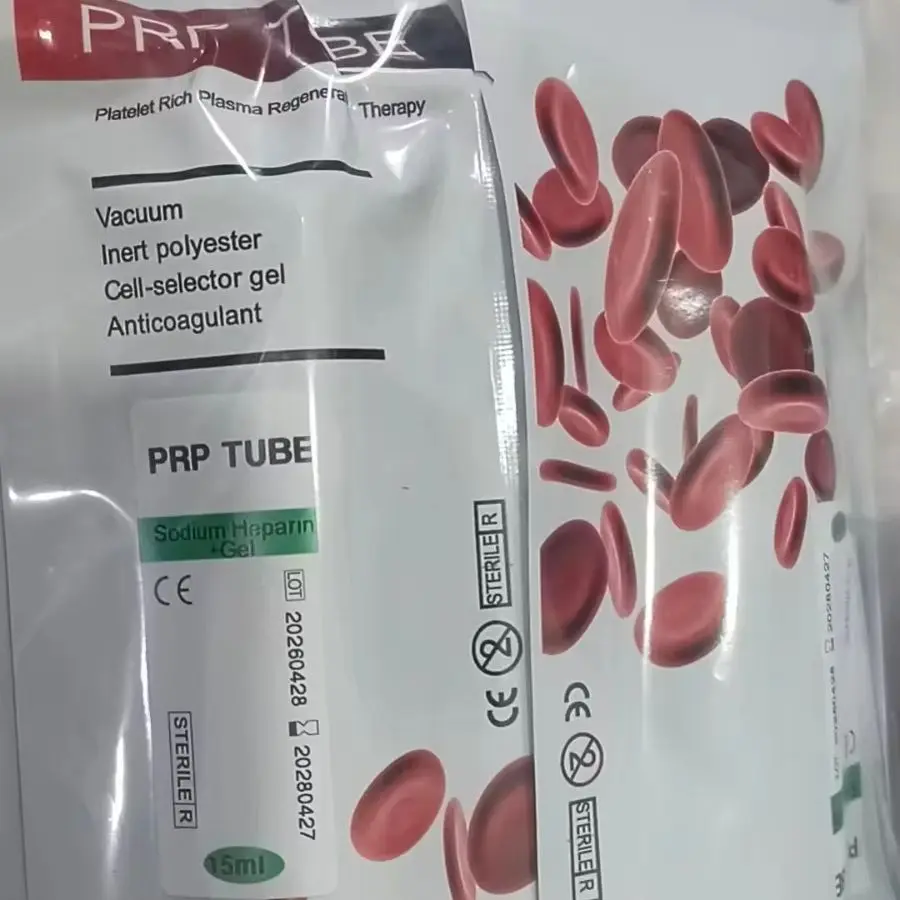 20/50/100Pcs PRF Extraction Test Tube Disposable Empty Tube