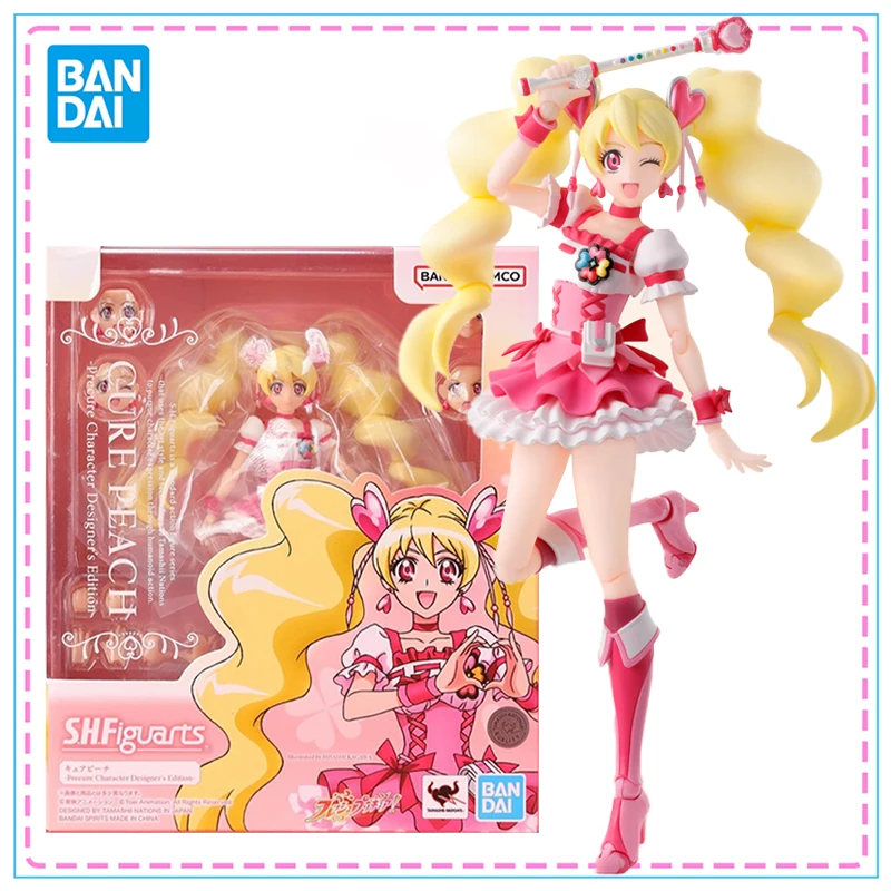 

Bandai S.H.Figuarts Figure Pretty Cure Cure Peach Collection Model Action Figure Original Genuine SHF Action Figure Kids Toys
