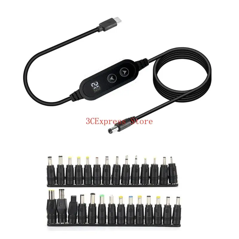 PD100W USB C إلى DC5525 5.5X2