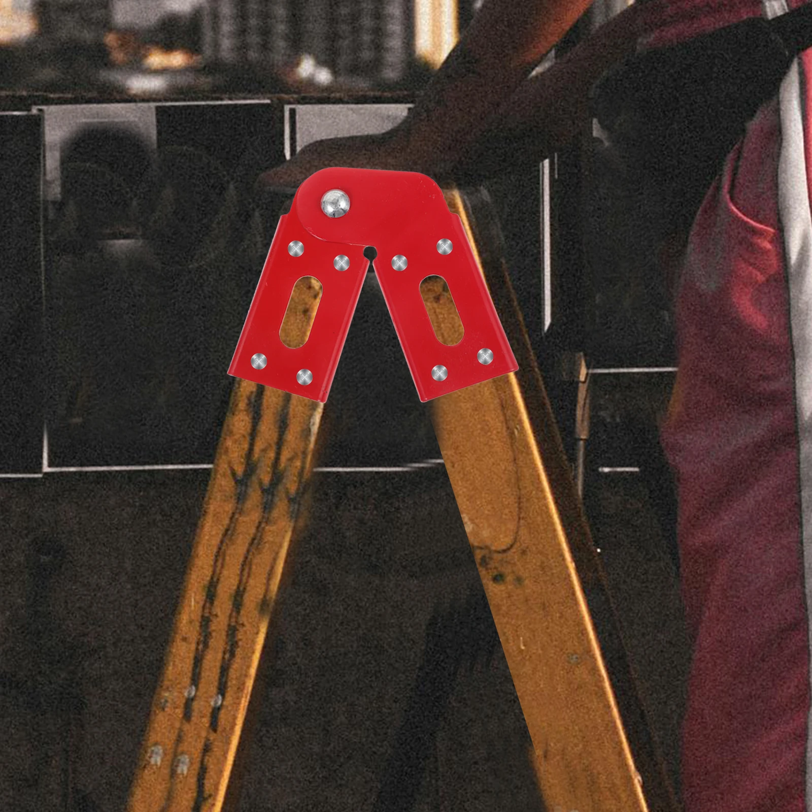 2 قطعة المفصلي الثقيل لخطوة المفصلي العلية مرفق العلية الحديد درجة سلم مشترك استبدال عدة سلم الملحقات #1