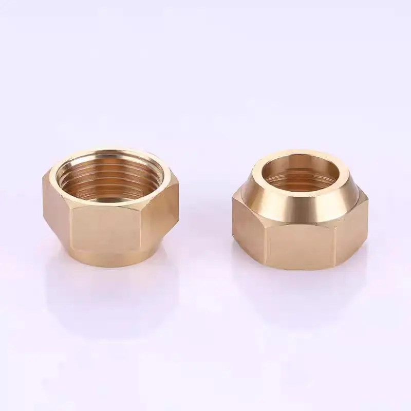 2pcs Copper Nuts for Welding Brazing Surface Heating Metalworking - Induction Head Coil Accessories