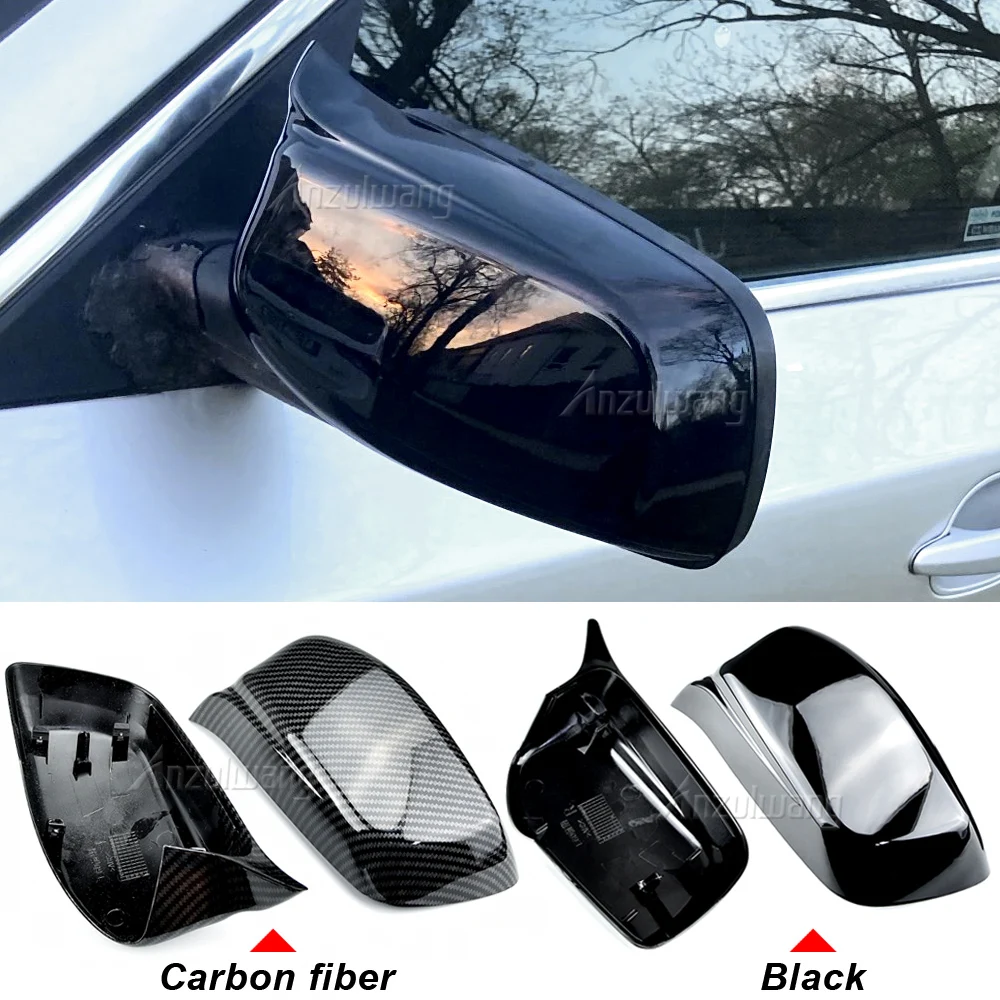 

E60 Mirror Cover M Style Car Side Rearview Mirror Cover Cap Trim For BMW 5 6 series E61 E63 E64 2003-2010 Rear View Mirror Caps