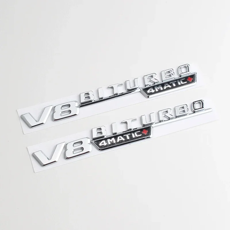 3D ABS Glossy Black Car Rear Trunk Badge Letters Sticker Emblem GLE63 Logo For Mercedes AMG GLE 63 W177 W176 C292 Accessories