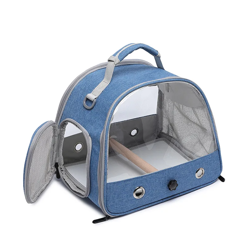 

Parrot bird Travel bag Portable outdoor bird bag Oblique span portable pet special carry-out bag foldable