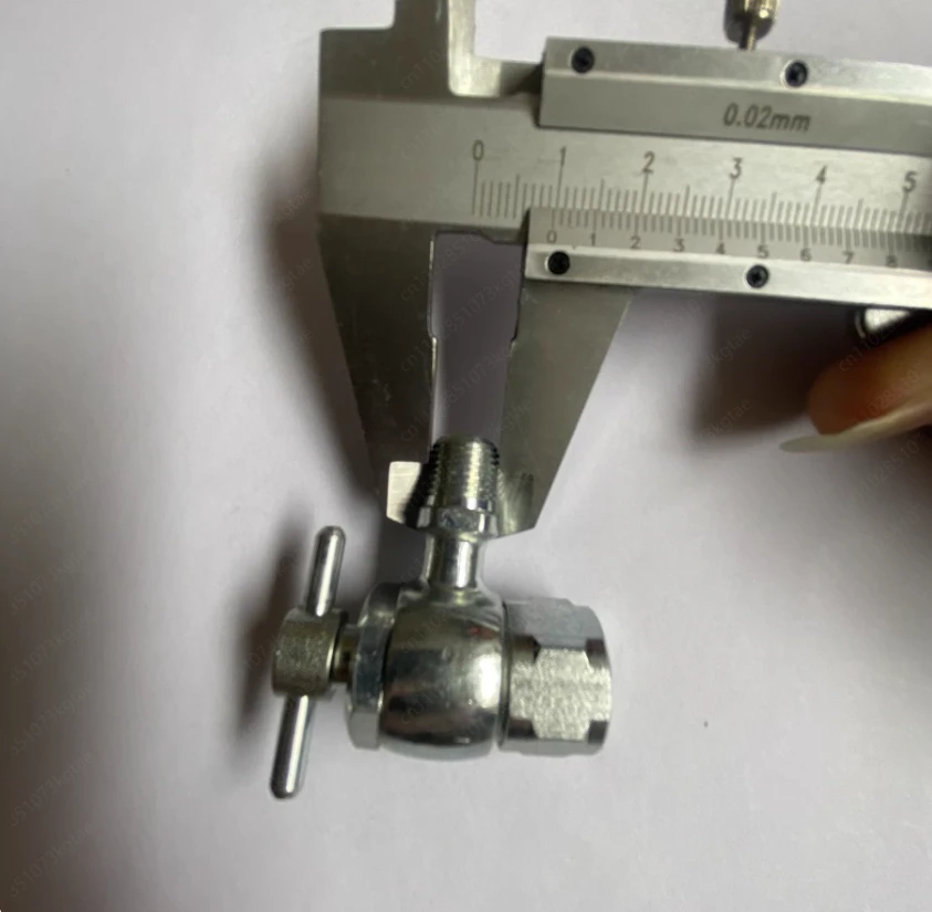 UNF7/16-20 Parker European Standard Accumulator Nitrogen Filling Tool Joint 1/8 NPT Shock Absorber Nitrogen Filling Connector