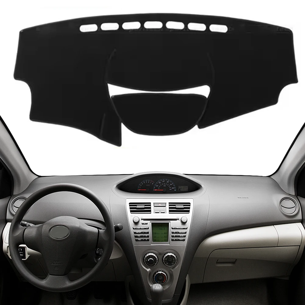 

Car Dashboard Mat for Toyota Vios Yaris Belta Soluna XP90 2008~2013 Dash Pad Dashmat Sunshade Protective Carpet