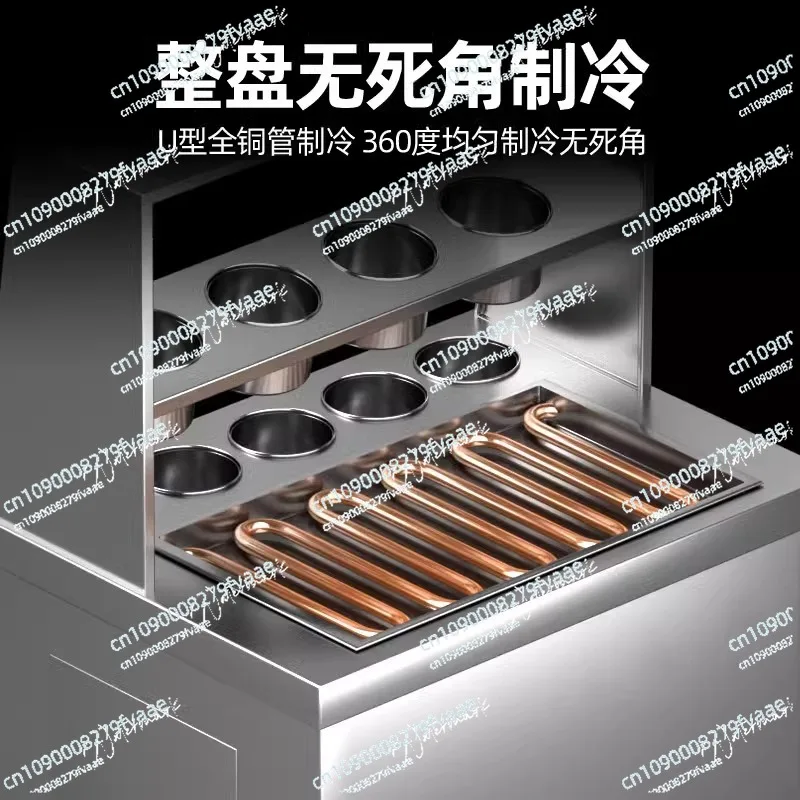 Household Fried Ice Machine Commercial Small Smoothie Machine Fried Yogurt Fried Ice Cream Quick Cooling and Ready To Use