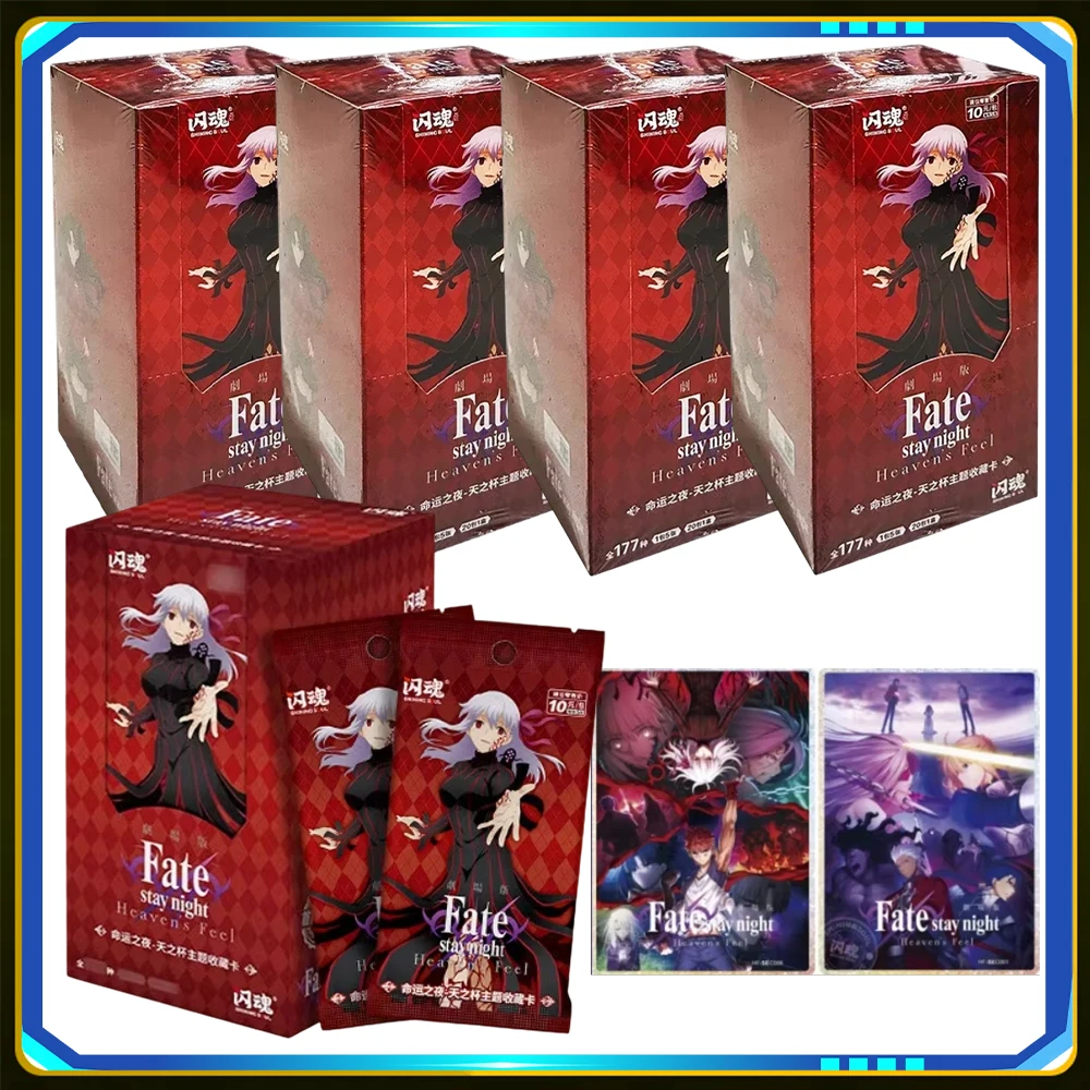Shining Soul Fate Stay Night Heaven's Feel Collectible Cards Anime TCG Card Rare Chase Cards Character Collection Cards Toy Gift