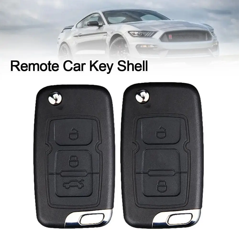 2/3 Buttons Remote Key Case Flip Automotive Key for Geely/Emgrand EC7 GC715 EC718/Englon SC3 SC5 SC7/Free Cruiser GX7