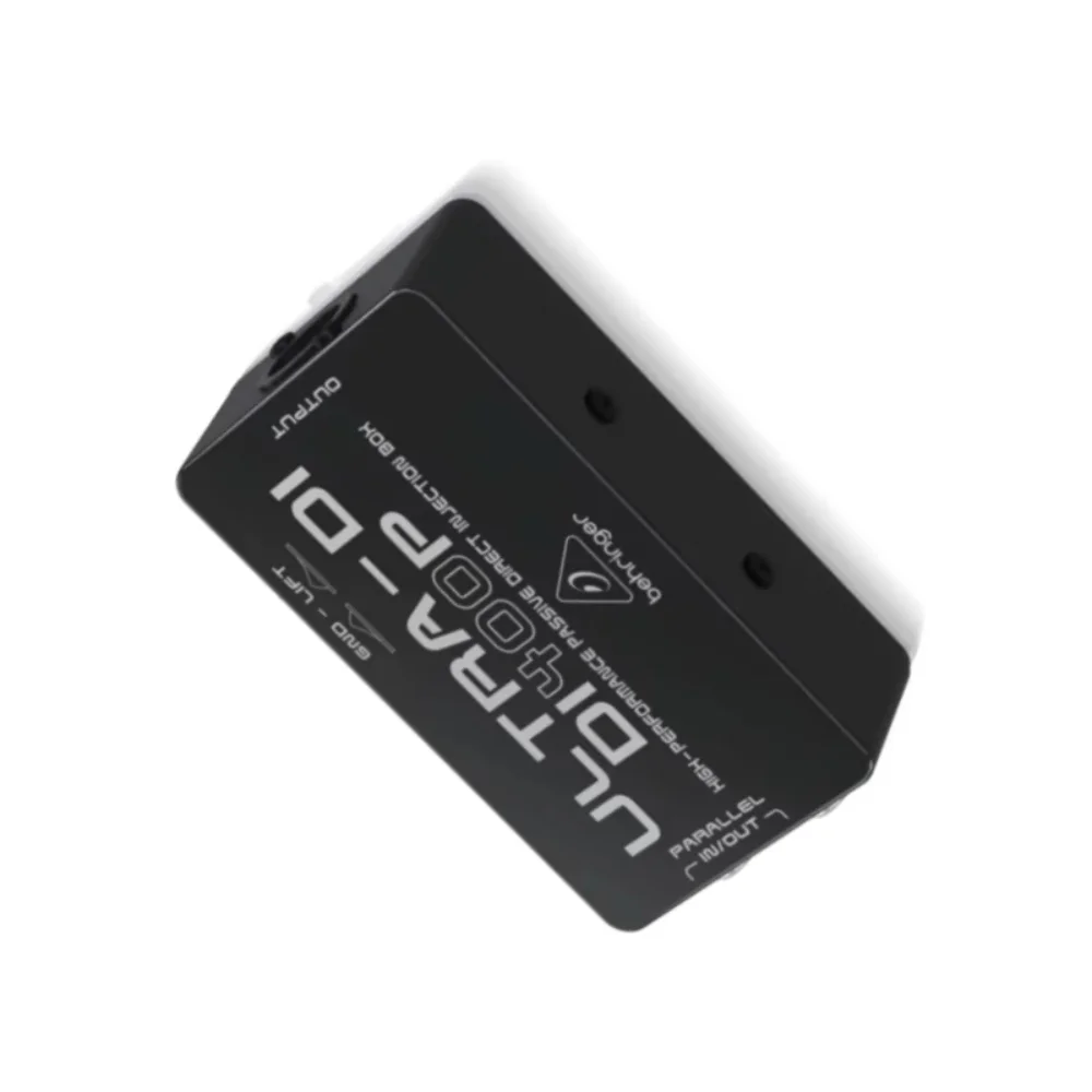Caja de inyección directa profesional y multiusos Behringer Ultra-DI DI400P para aplicaciones de escenario y estudio