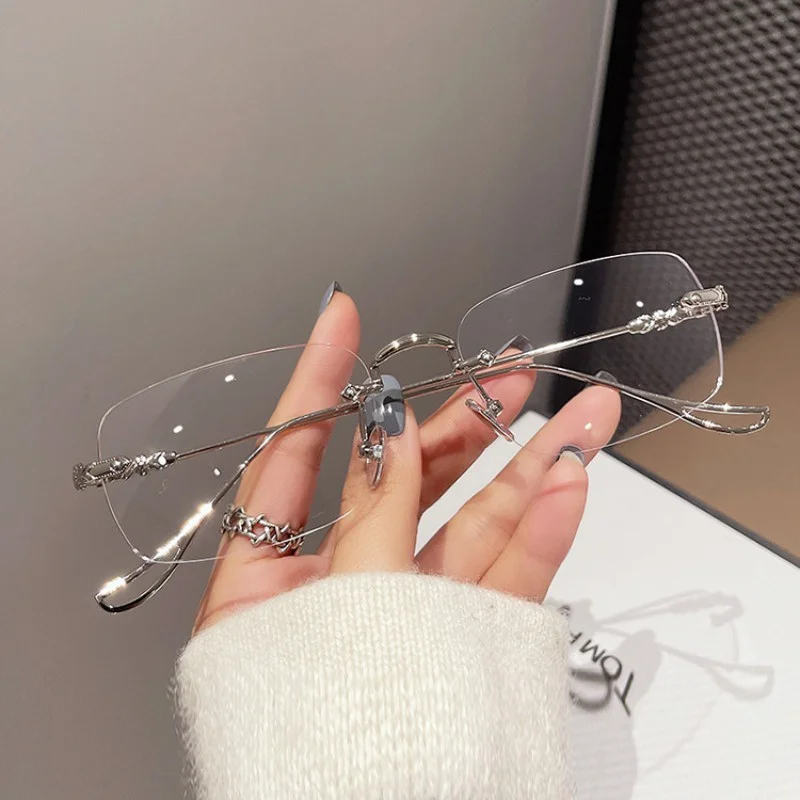 Anti Blue Light Blocking Glasses for Women Men Clear Anti Radiation Filter Glasses view 3