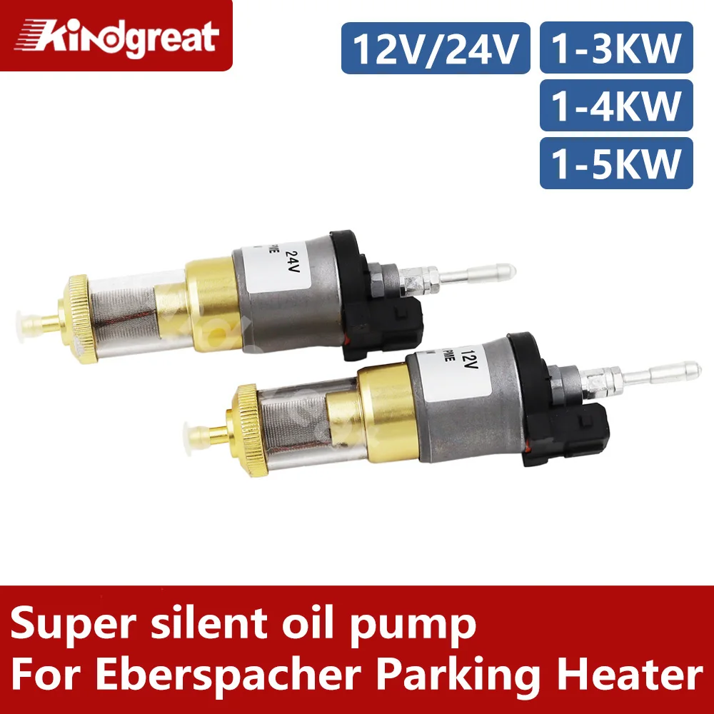 12V/24V Car Upgrade Ultra-low Noise Heater Fuel Pump For Eberspacher Universal Car Air Diesel Parking Oil Pump For Truck