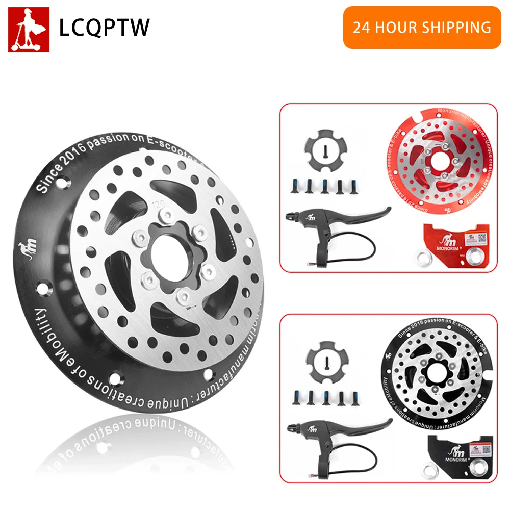 

Monorim MD MAX Motor Deck Brake Brakes 120mm Parts for Segway Ninebot Max G30 for without Rear Suspension Electric Scooter