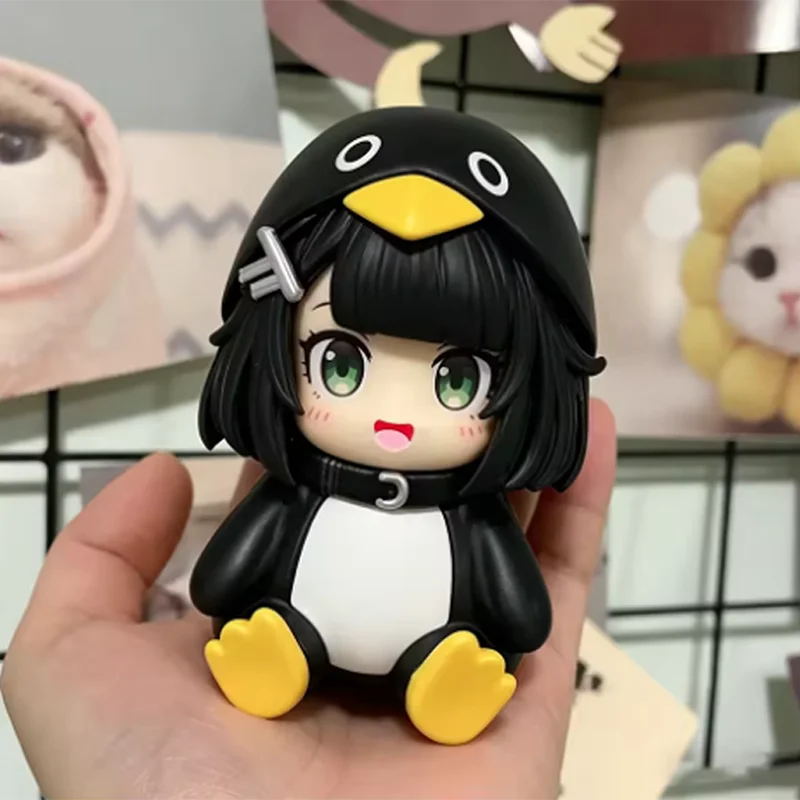 New Arknights Endfield Pengmin Figures 6-8cm PVC Little Cosplay Model Anime Collection Desk Display Birthday Gift