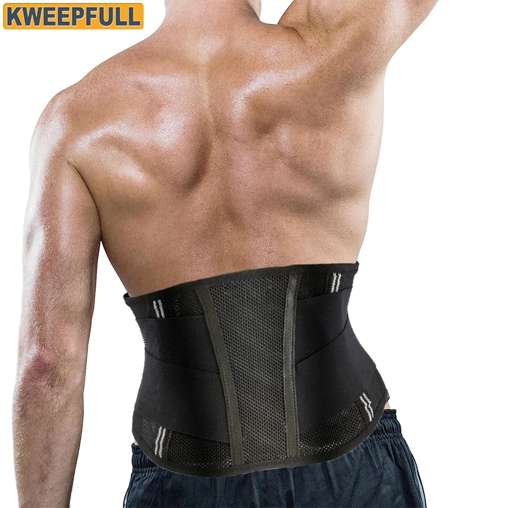 

Back Brace - Immediate Relief from Back Pain,Herniated Disc, Sciatica, Scoliosis Breathable Waist Lumbar Lower Back Support Belt