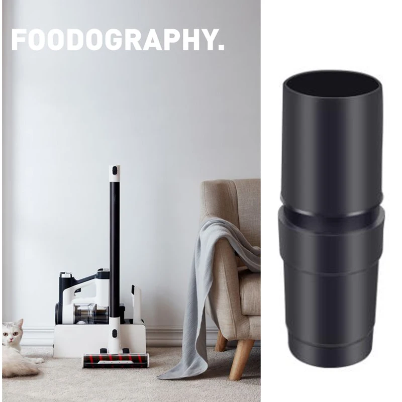 อะไหล่เครื่องดูดฝุ่น2ชิ้นข้อต่อท่อรุ่นญี่ปุ่น32มม. ข้อต่อท่อแปลงท่อสูญญากาศ