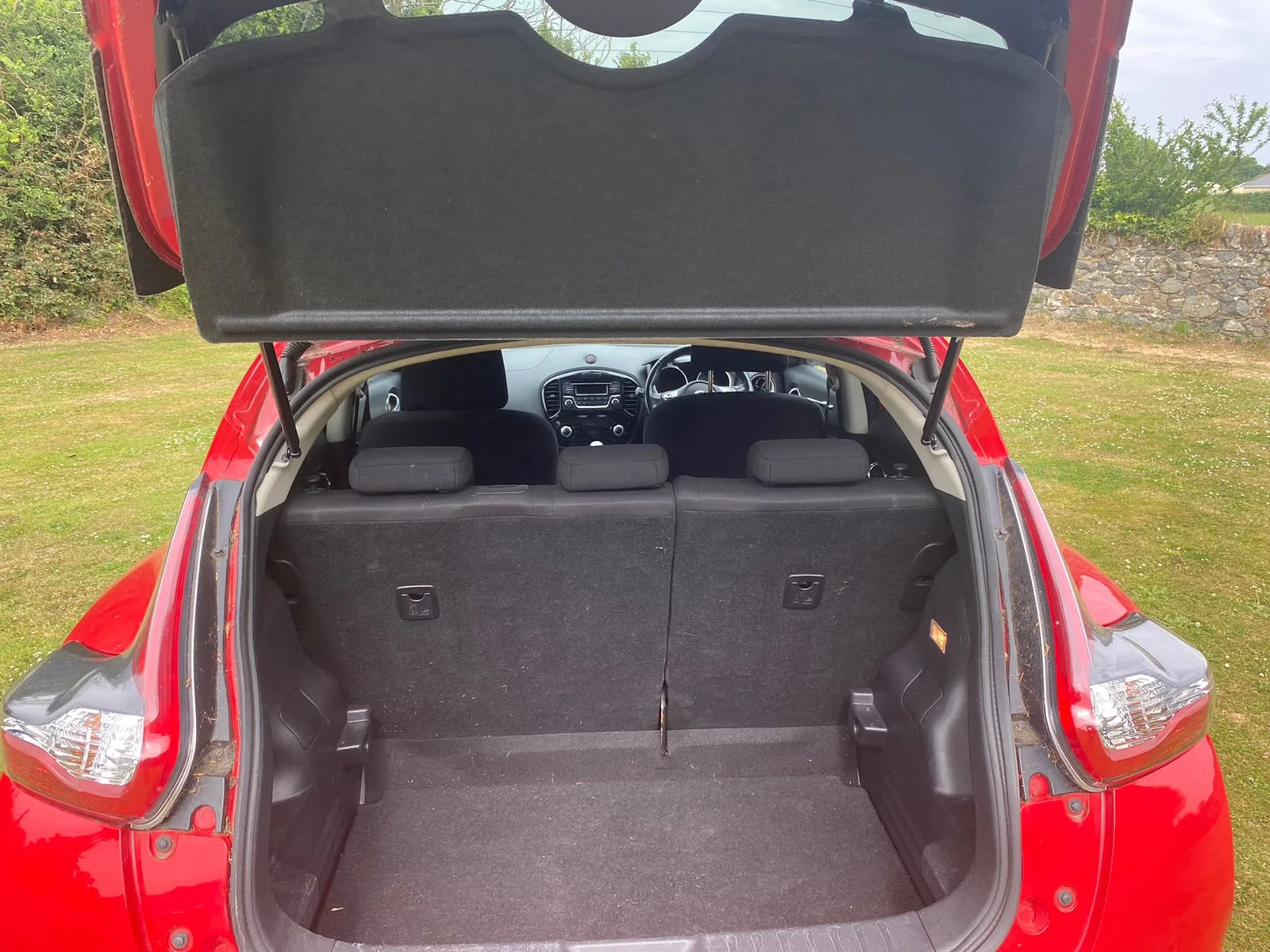 

For Nissan Juke (F15) SUV 2010-2019 Infiniti ESQ Auto Struts With Springs Rear Tailgate Trunk Boot Automatic Open Shock Dampers