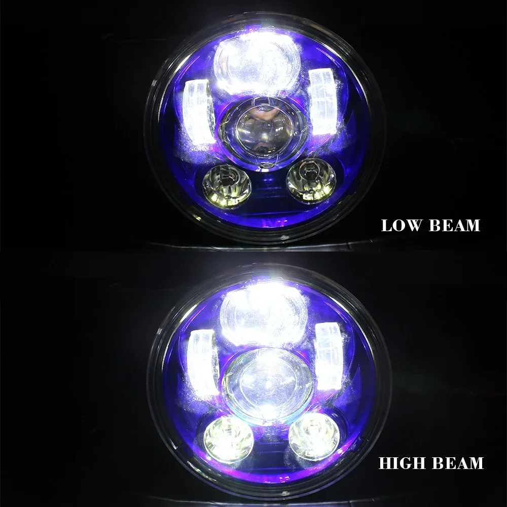 

LED Headlight Hi Low beam For Harley Motorcycle motorcycle parts & accessories 5.75 inch led headlight