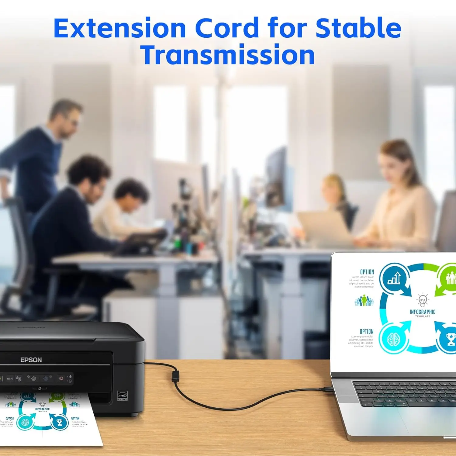 10 pièces USB 3.0 câble d'extension mâle à femelle pour ordinateur clé souris clavier-câble de données
