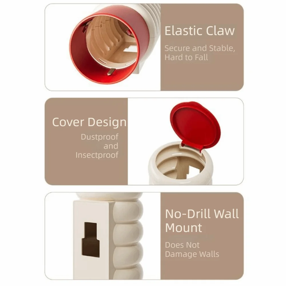 

Пластиковый держатель для одноразовых стаканчиков, экономящий место, большой емкости, диспенсер для бумажных стаканчиков, съемная подставка для хранения стаканчиков Dopamine