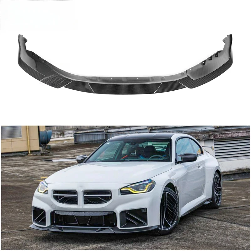 Dry Carbon Fiber R44 Style Front Bumper Lip For G87 2023+