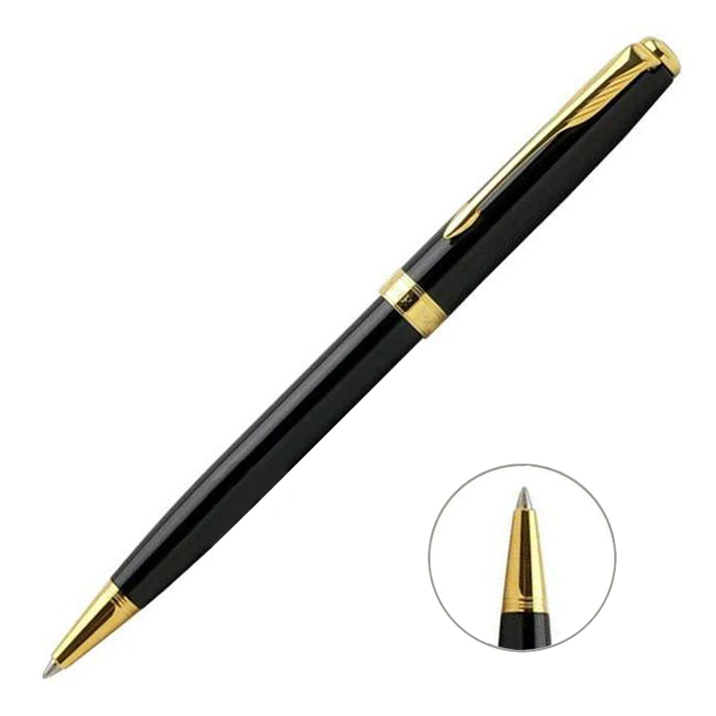 Hot New Classic Design Parker Brand Metal Ballpoint Pen Blue Ink Business Office Signature Ballpoint Pens