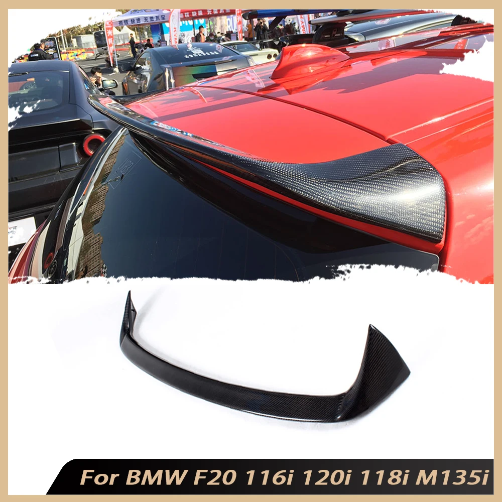 

A Style Rear Spoiler Carbon Fiber Rear Roof Spoiler Wings For BMW F20 116i 120i 118i M135i 2012-2018 FRP Car Body Kits