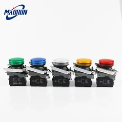 LED Signal Button Indicator XB4-BVB3 BVB4 BVB1 BVM5 BVM6 24V 230V 22mm hole