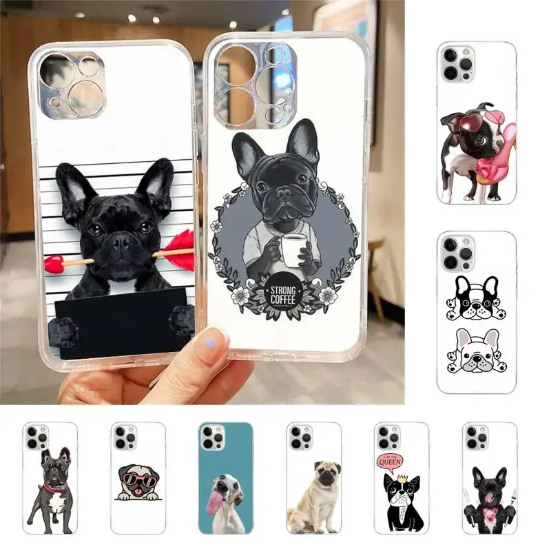 Casque de téléphone pour Carlin Bouledogue Français Le Protecteur Parfait Pour les Amants des Chiens Uniques