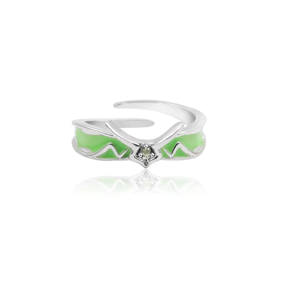 Code Geass Unisex Lelouch Suzaku Paar-Ring-Set, beste Freunde, Rivalen, Anime-Sammlerstück, Cosplay-Requisite für Halloween-Party