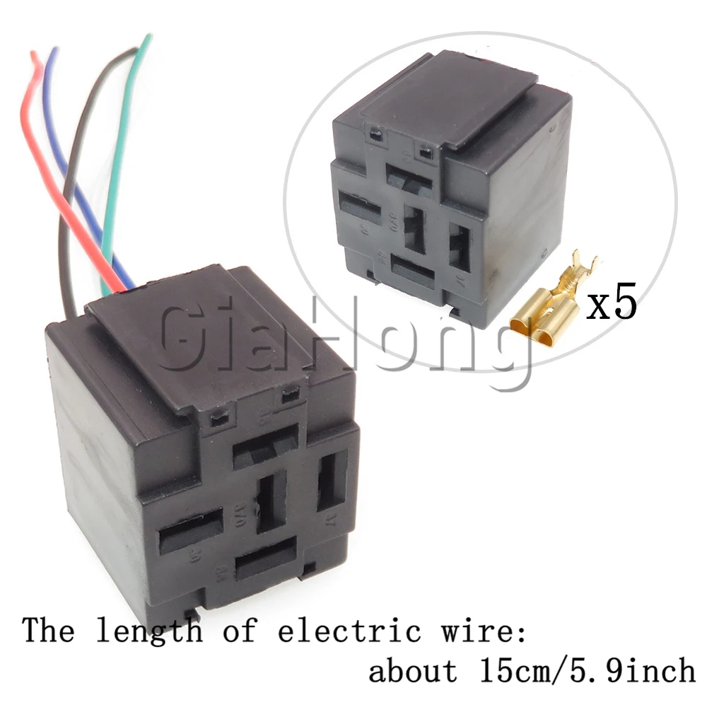 

1 компл. 5 способов автомобильного высокоточного кабеля проводки негерметичные розетки аксессуары для модификации автомобиля разъем реле автомобиля